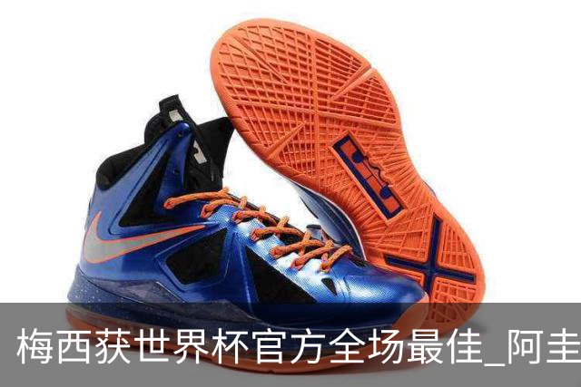 梅西获世界杯官方全场最佳 阿圭罗为他颁奖